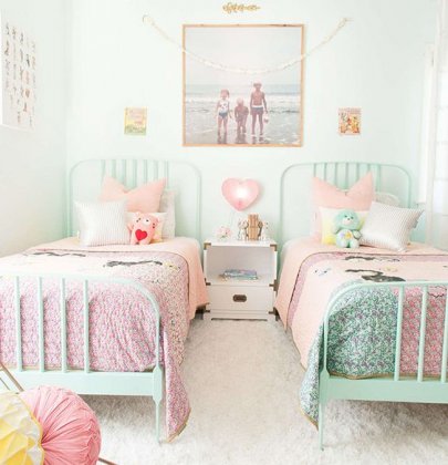 10 idées de chambres pastels pour petite fille