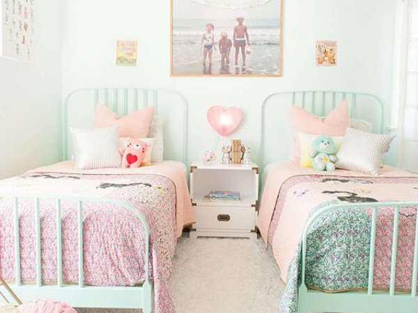 10 idées de chambres pastels pour petite fille