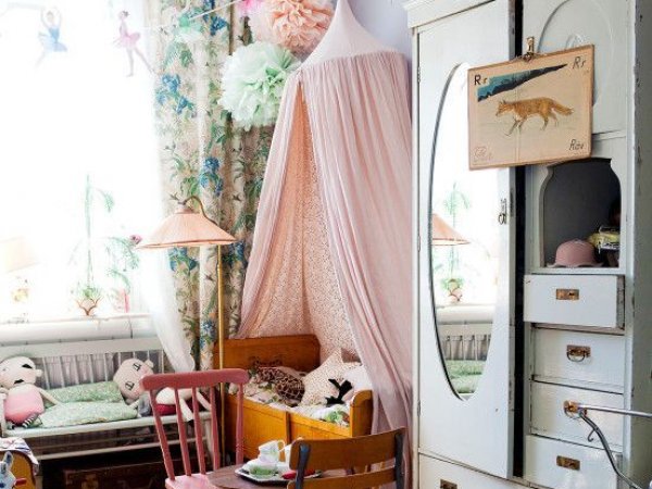 10 Idées de chambres vintages pour enfants