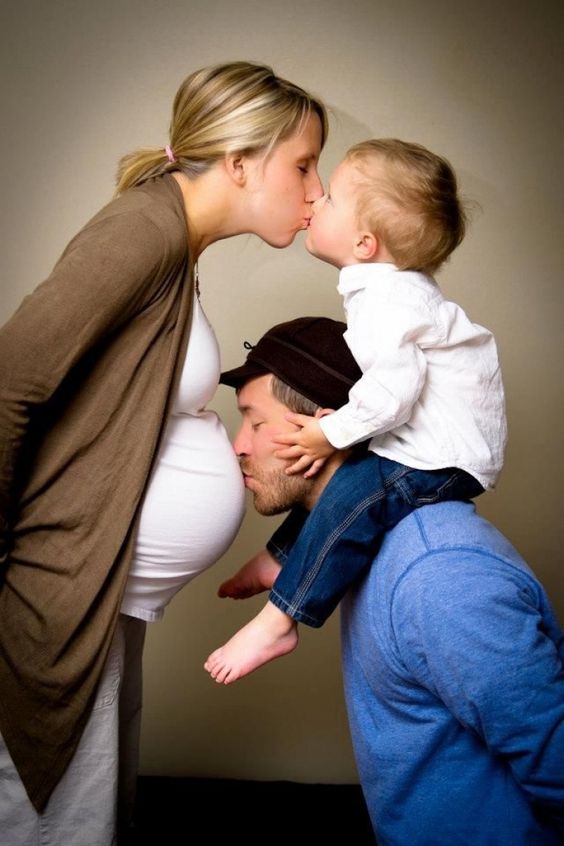 photo famille grossesse