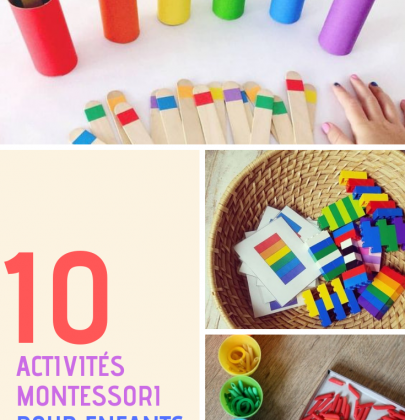 Activités Montessori 2 ans : 10 idées faciles !