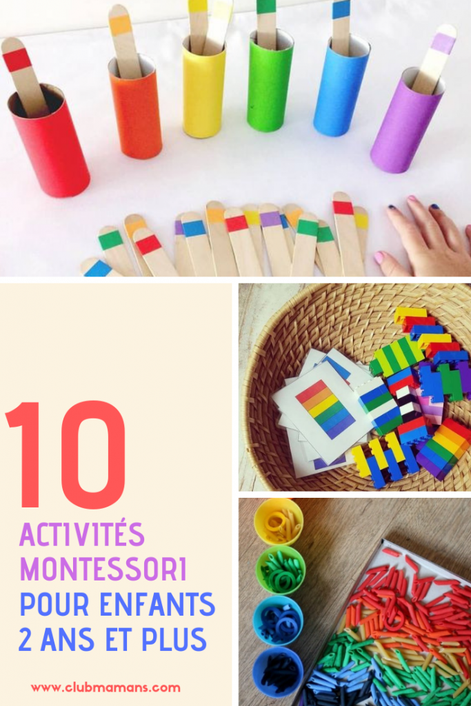 Les meilleures activités Montessori pour les maternelles
