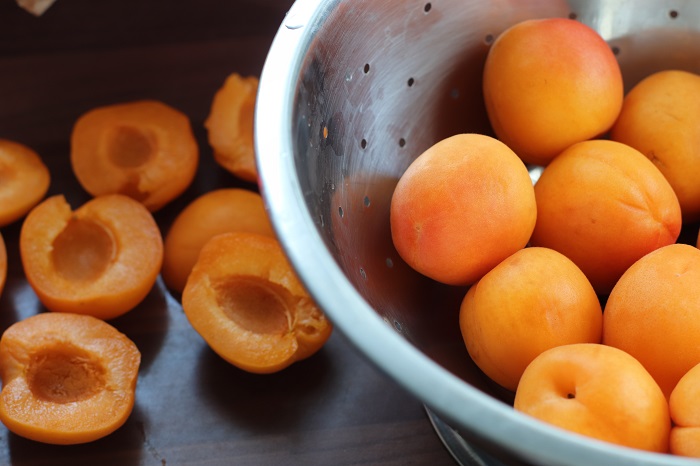 crumble abricot