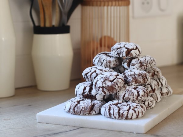 Crinkles au chocolat : des biscuits craquelés gourmands !